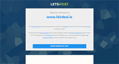 Desktop Screenshot of fairdeal.ie